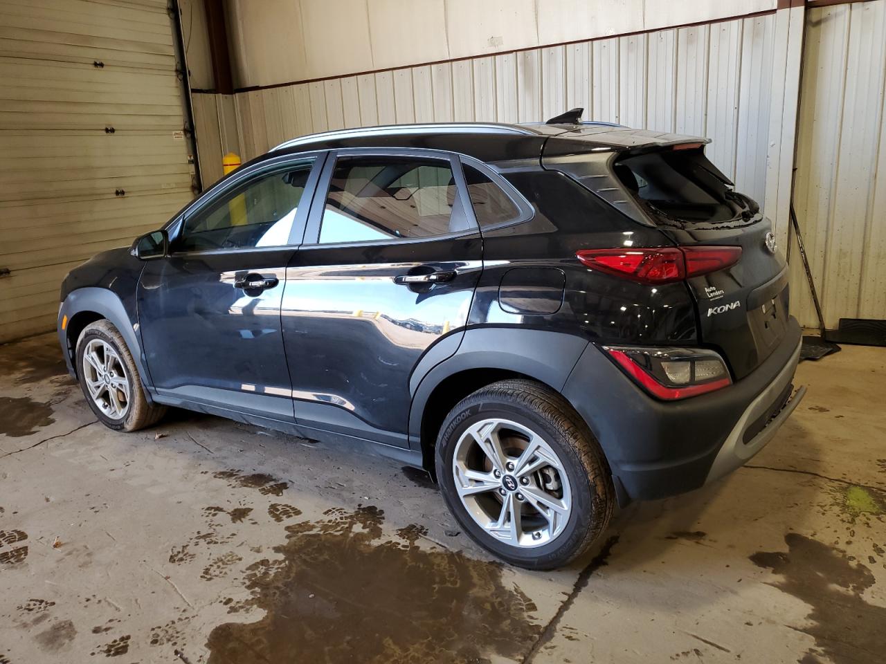 2023 Hyundai Kona VIN KM8K3CAB1PU957608 Copart auction photo, rear end / undercarriage damage thumbnail 2