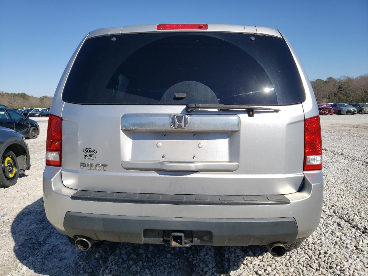 2011 Honda Pilot VIN 5FNYF3H49BB050944 Copart auction photo, front end damage thumbnail 6