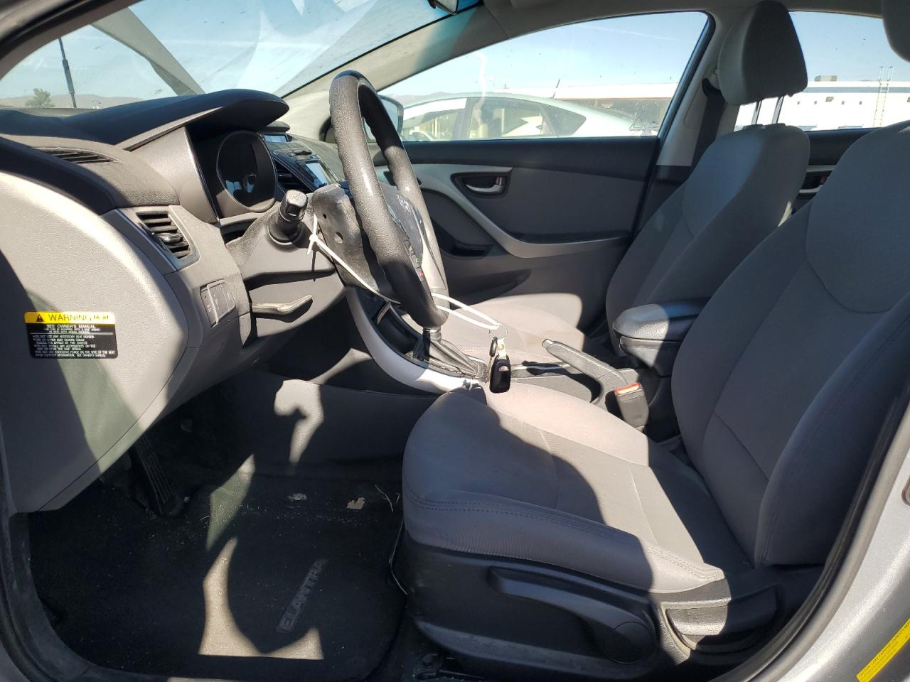 2015 Hyundai Elantra VIN 5NPDH4AE3FH571490 Copart auction photo, burn / mechanical damage thumbnail 7