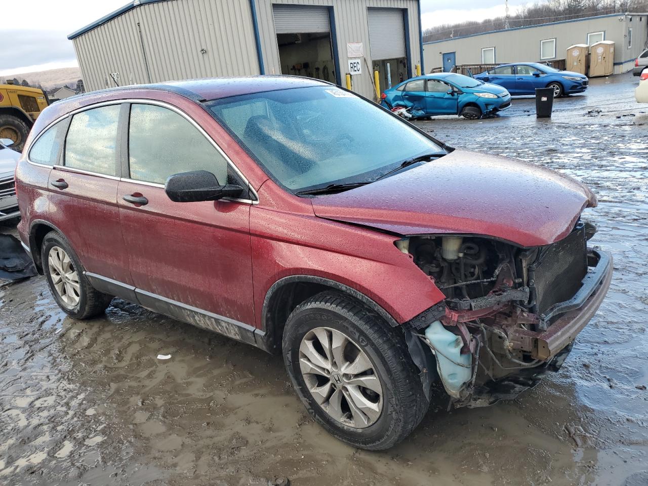 2011 Honda CR-V VIN 5J6RE4H36BL079653 Copart auction photo, front end damage thumbnail 4