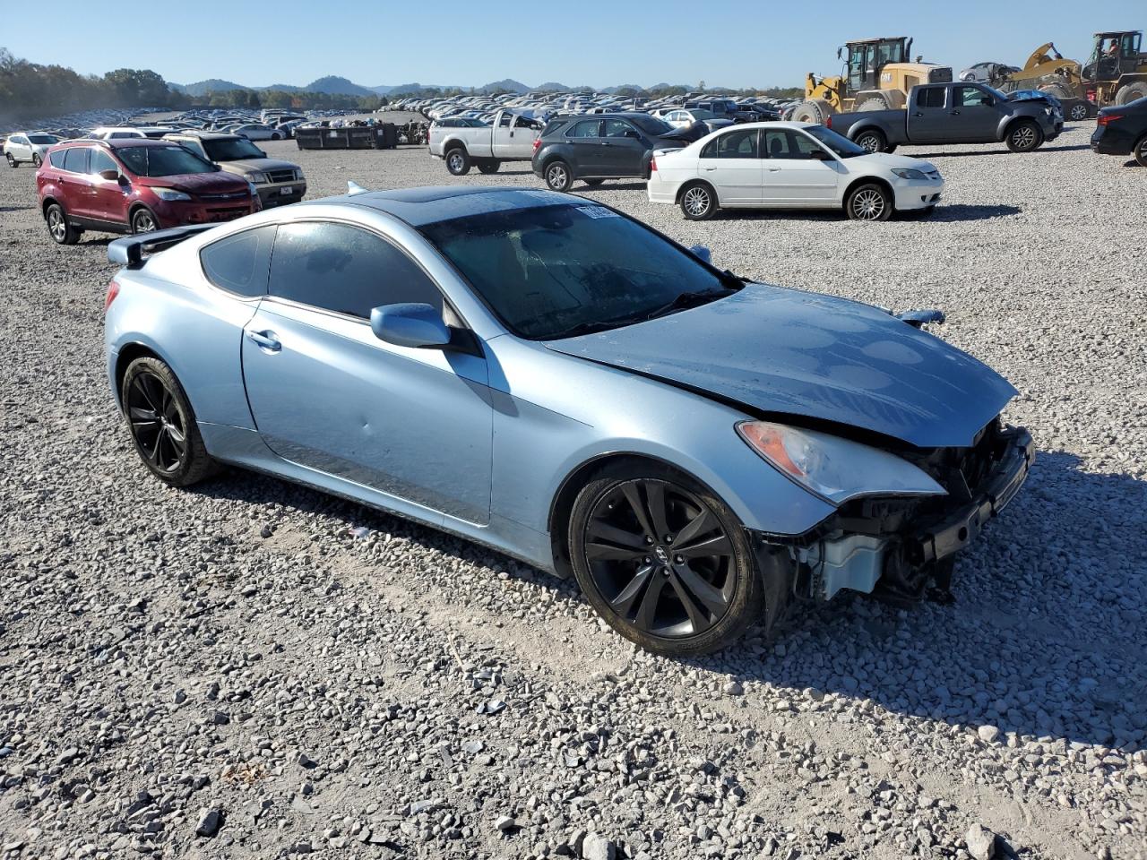 2011 Hyundai Genesis VIN KMHHT6KD6BU059106 Copart auction photo, front end damage thumbnail 4