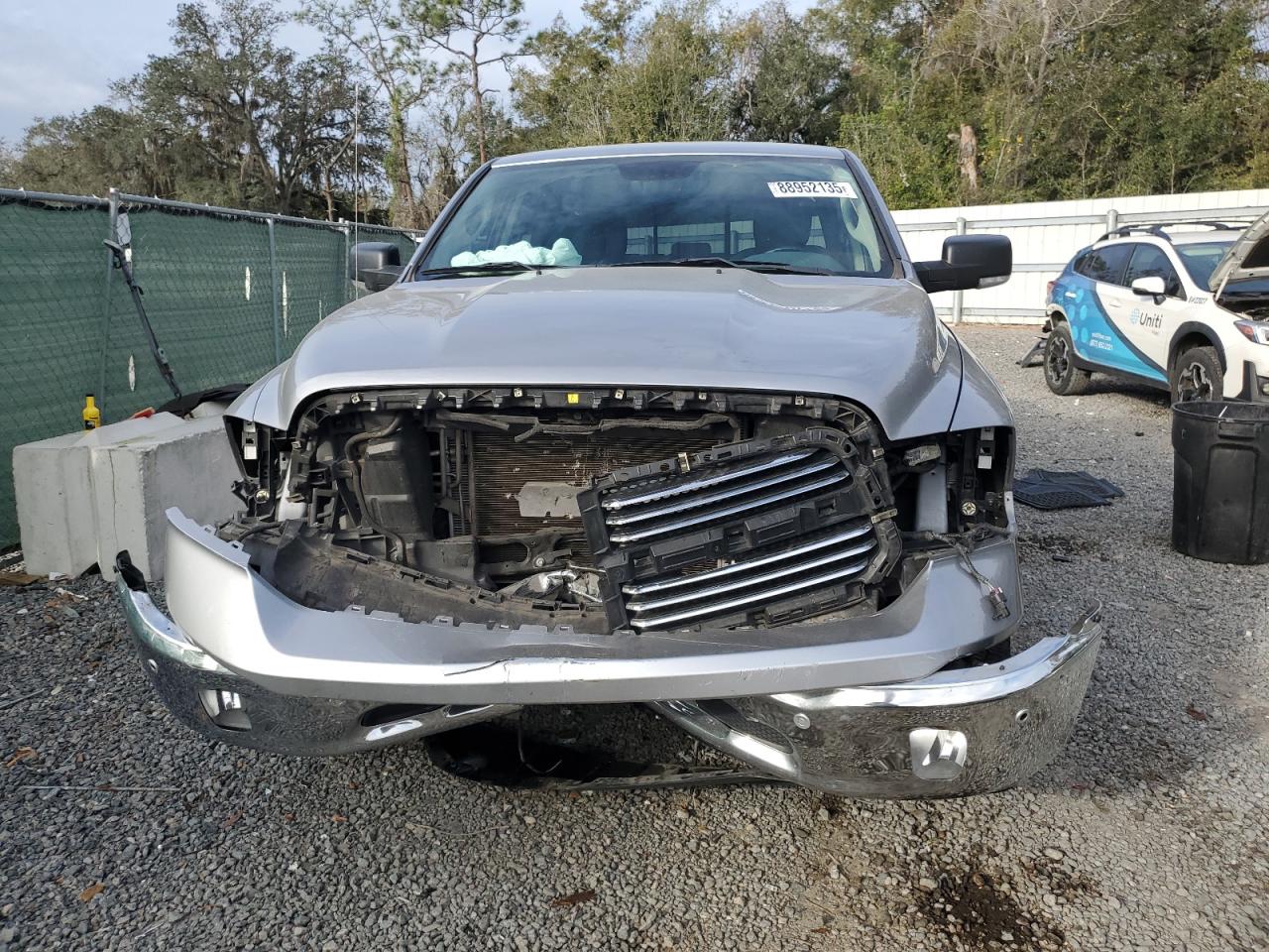 2019 RAM 1500 VIN 1C6RR6TT4KS603196 Copart auction photo, front end / mechanical damage thumbnail 5