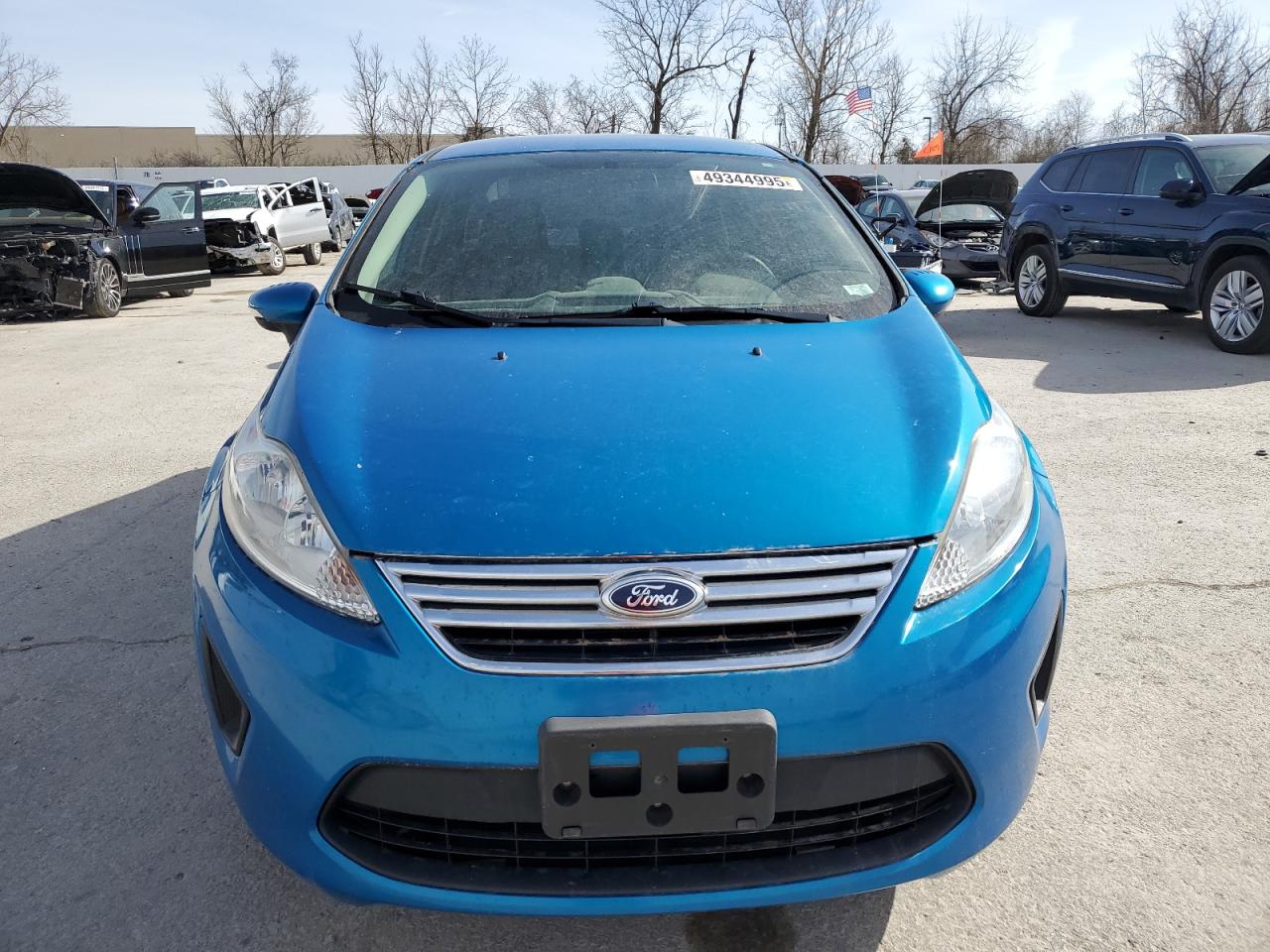2013 Ford Fiesta VIN 3FADP4BJ7DM223865 Copart auction photo, side damage thumbnail 6