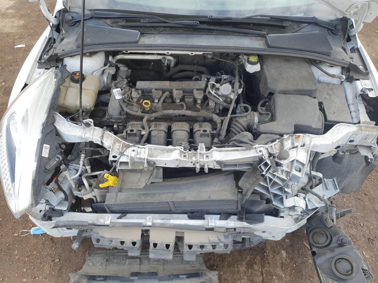 2018 Ford Focus VIN 1FADP3E28JL211199 Copart auction photo, front end damage thumbnail 12