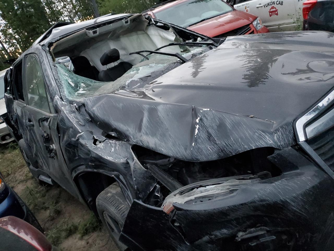2020 Subaru Forester VIN JF2SKAXC9LH584950 Copart auction photo, rollover / undercarriage damage thumbnail 4