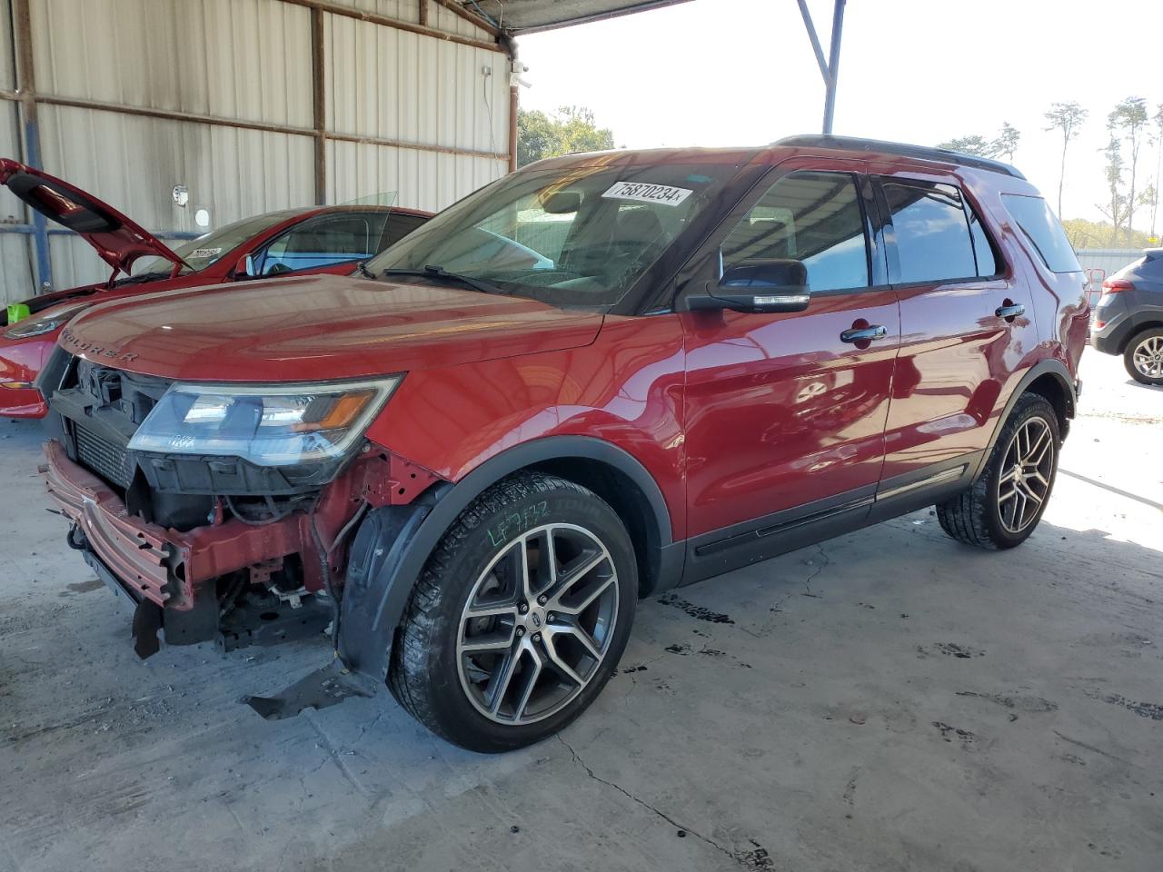 2016 Ford Explorer VIN 1FM5K8GT6GGA43320