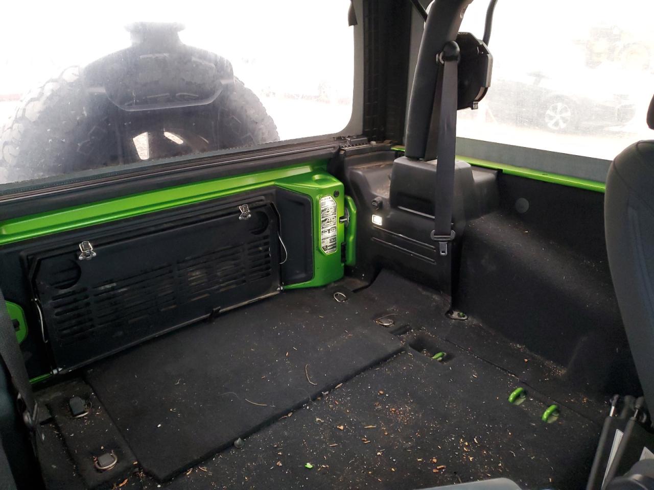 2018 Jeep Wrangler VIN 1C4GJXAN1JW262204 Copart auction photo, front end damage thumbnail 10