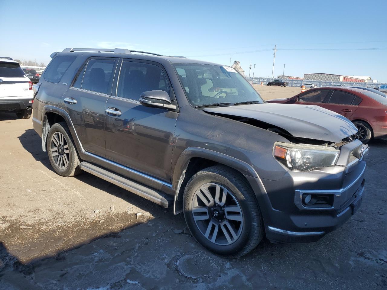 2014 Toyota 4Runner VIN JTEBU5JR7E5175990 Copart auction photo, all over damage thumbnail 4