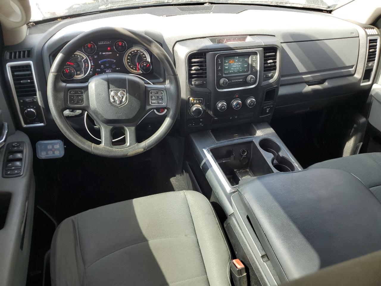 2017 RAM 1500 VIN 1C6RR7LT9HS807085 Copart auction photo, side damage thumbnail 8