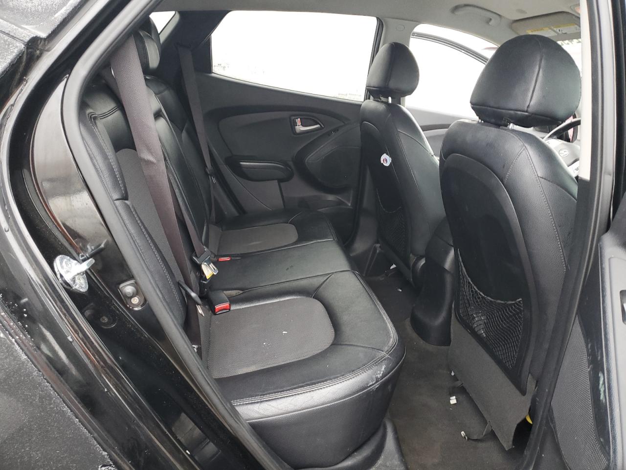 2013 Hyundai Tucson VIN KM8JUCAC2DU566397 Copart auction photo, front end / side damage thumbnail 11