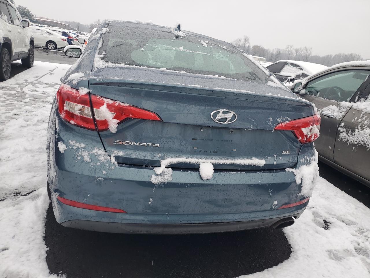 2016 Hyundai Sonata VIN 5NPE24AF0GH280607 Copart auction photo, mechanical / minor dent/scratches damage thumbnail 6