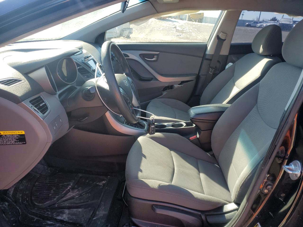 2015 Hyundai Elantra VIN KMHDH4AE4FU415511 Copart auction photo, side / minor dent/scratches damage thumbnail 7