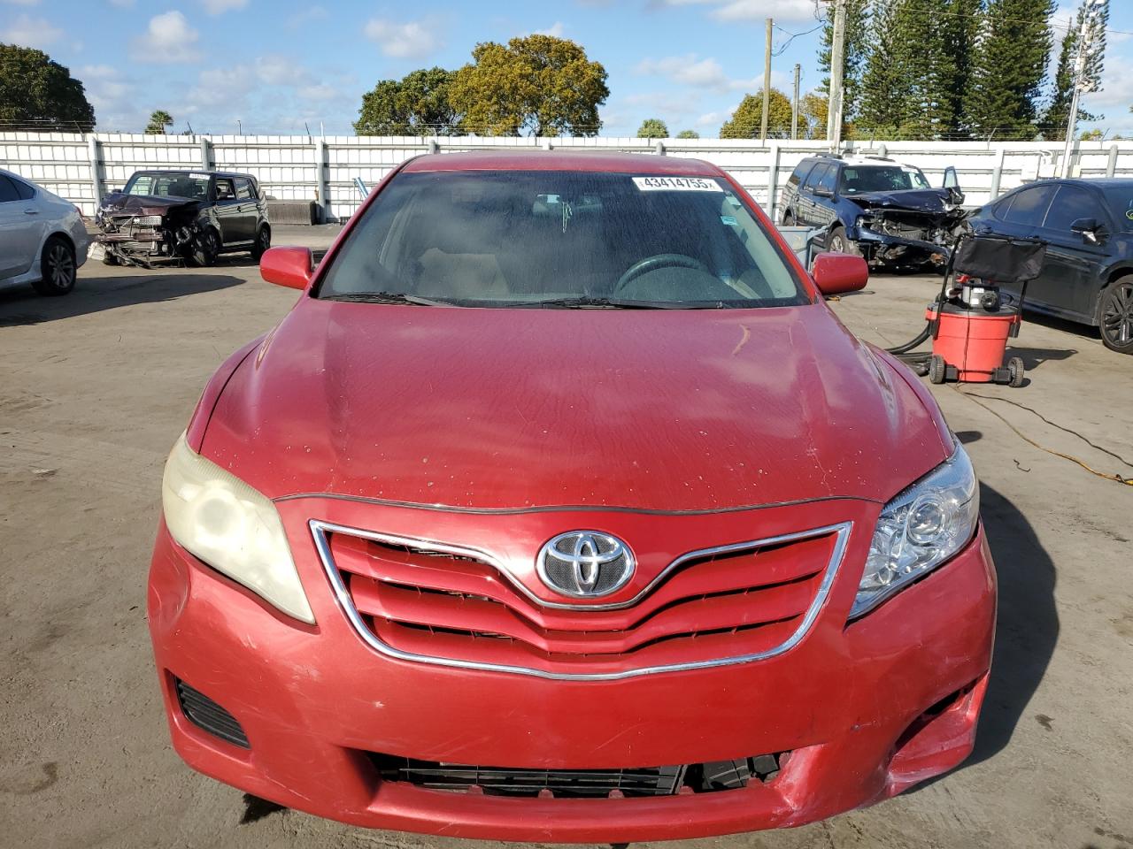 2010 Toyota Camry VIN 4T1BF3EK9AU053482 Copart auction photo, side / mechanical damage thumbnail 5