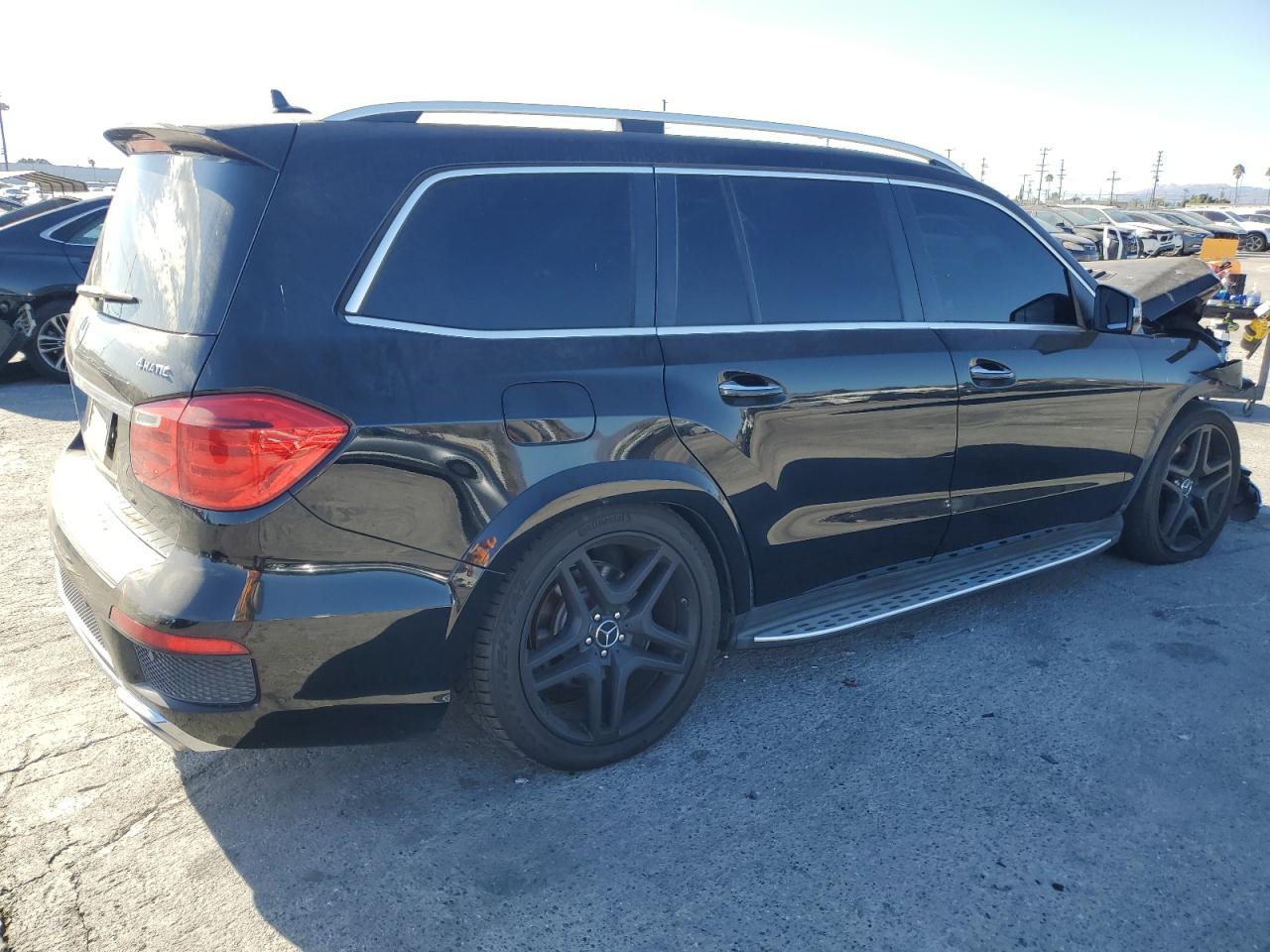 2014 Mercedes-Benz GL-klasse VIN 4JGDF7DE3EA408049 Copart auction photo, front end damage thumbnail 3