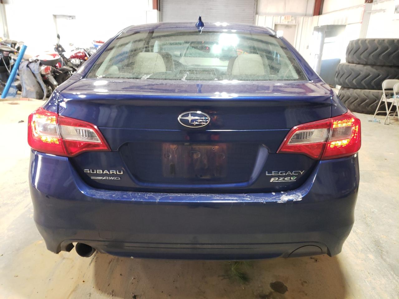 2016 Subaru Legacy VIN 4S3BNAN60G3040553 Copart auction photo, front end / side damage thumbnail 6