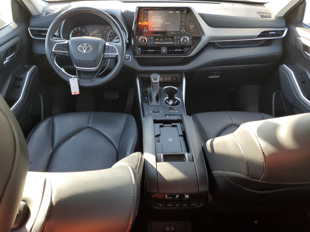 2022 Toyota Highlander VIN 5TDGZRAH1NS123517 Copart auction photo, all over damage thumbnail 8