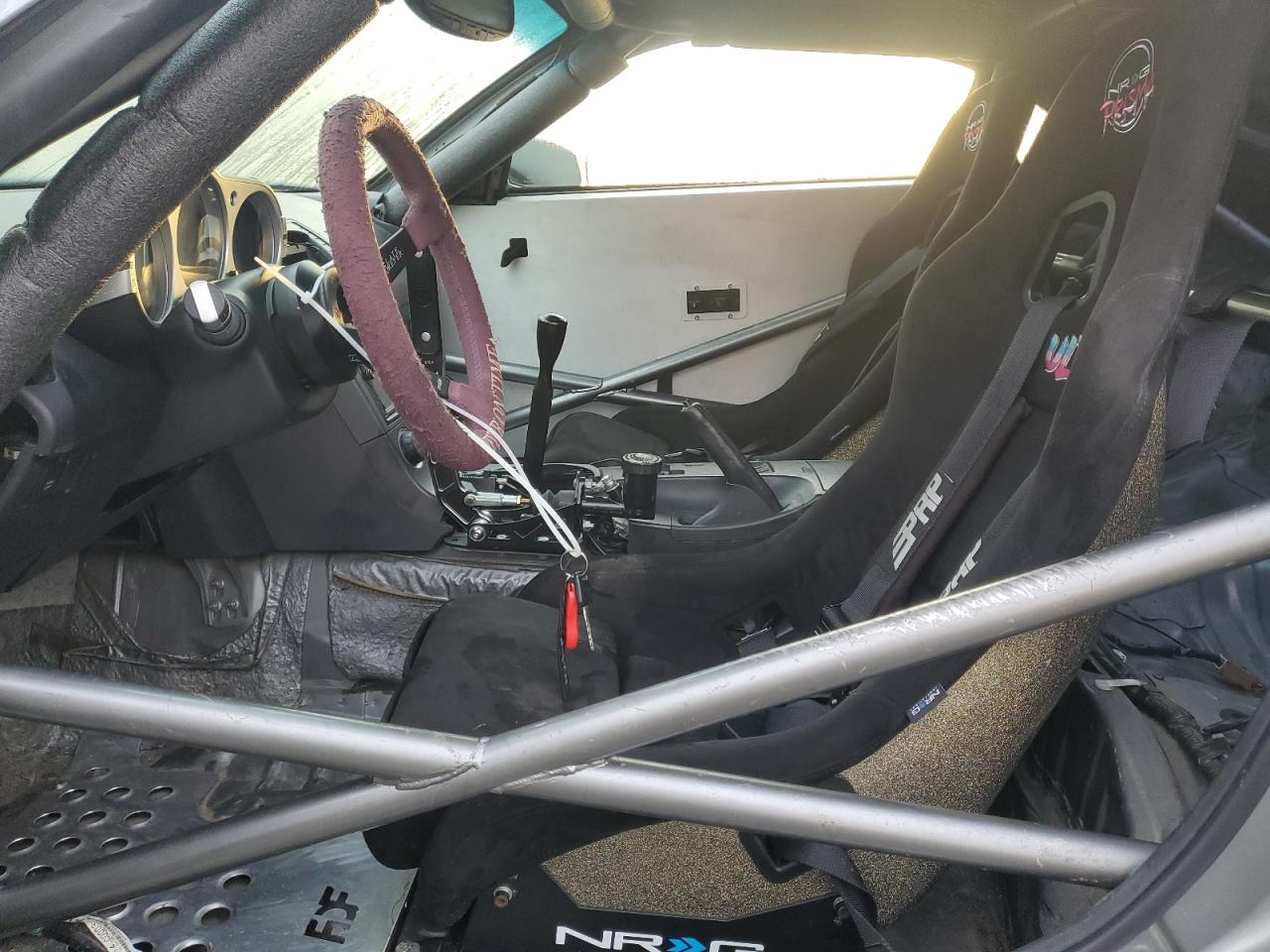 2003 Nissan 350Z VIN JN1AZ34E53T020137 Copart auction photo, front end / side damage thumbnail 7