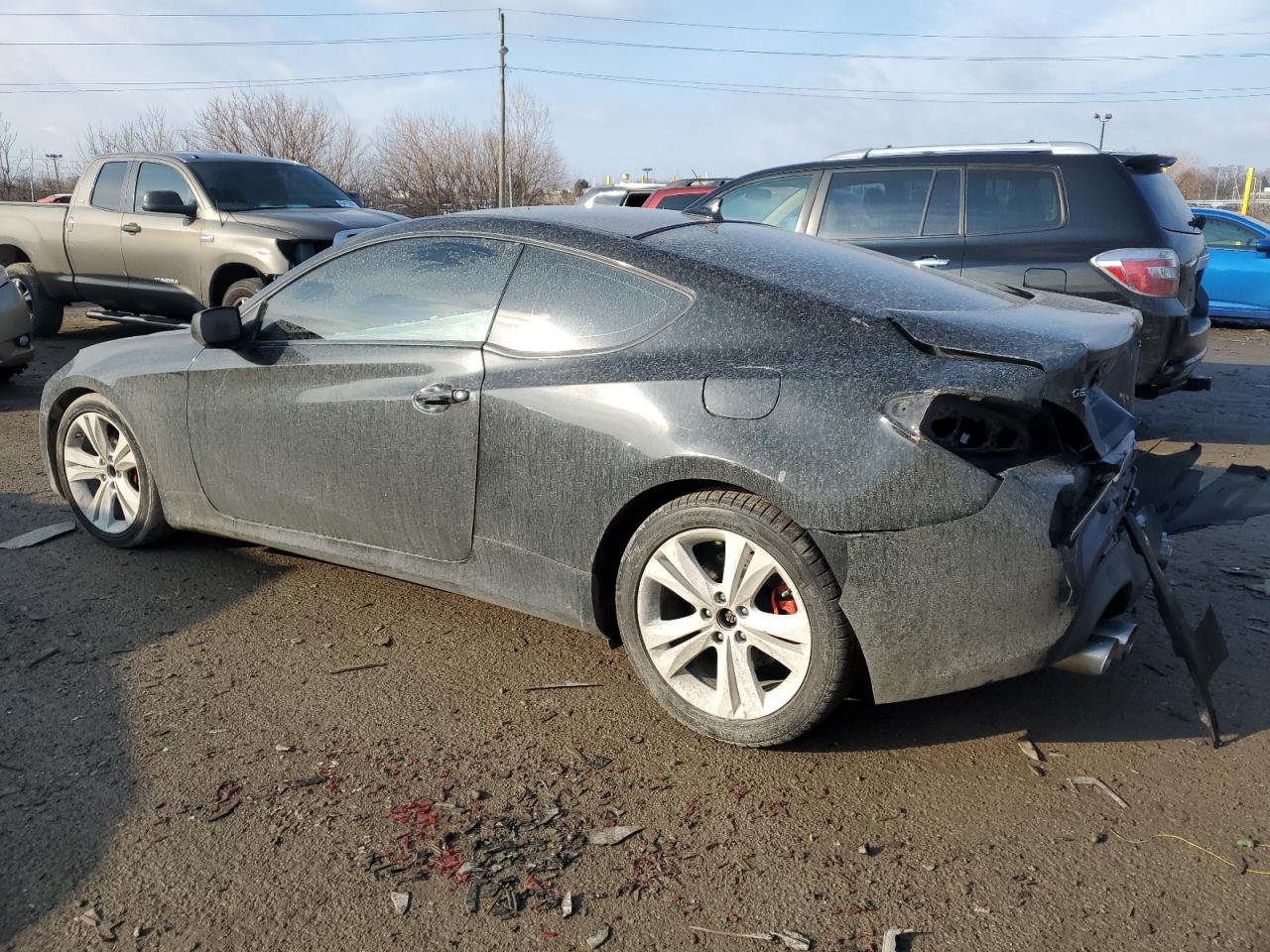2012 Hyundai Genesis VIN KMHHT6KD7CU065675 Copart auction photo, rear end / front end damage thumbnail 2