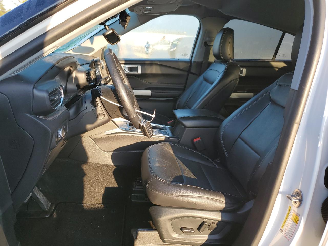 2021 Ford Explorer VIN 1FMSK7FH5MGB92839 Copart auction photo, top/roof damage thumbnail 7