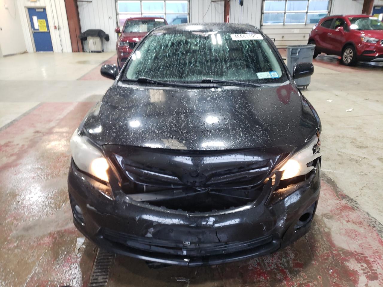 2011 Toyota Corolla VIN 2T1BU4EEXBC695640 Copart auction photo, front end damage thumbnail 5