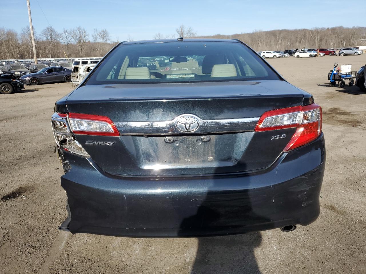 2012 Toyota Camry VIN 4T1BF1FK3CU145788 Copart auction photo, rear end / minor dent/scratches damage thumbnail 6