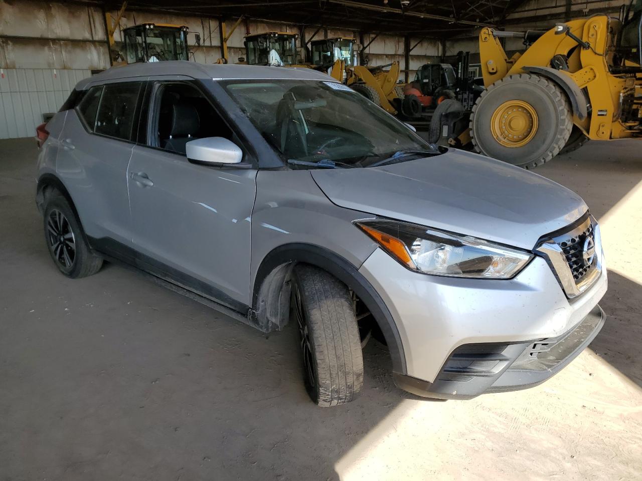 2019 Nissan Kicks VIN 3N1CP5CU5KL536357 Copart auction photo, front end / undercarriage damage thumbnail 4