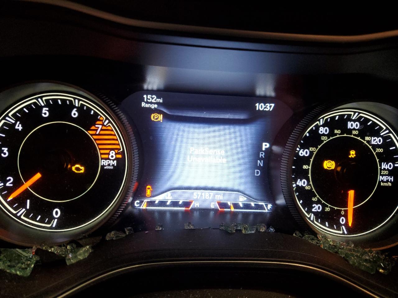 2019 Jeep Grand Cherokee VIN 1C4PJMDX8KD431398 Copart auction photo, side / front end damage thumbnail 9