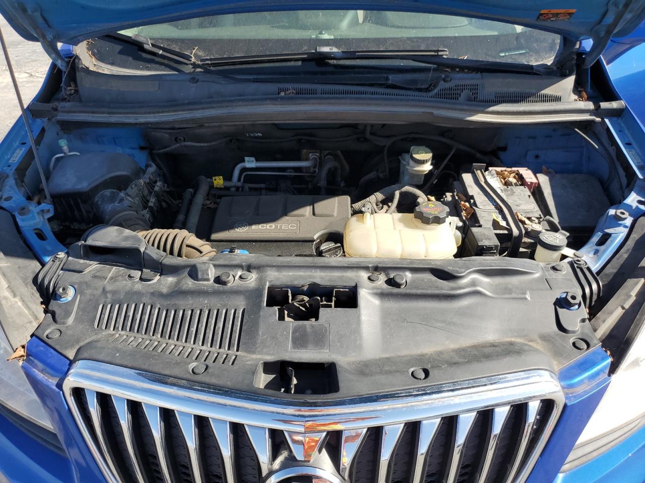 2014 Buick Encore VIN KL4CJHSB5EB560108 Copart auction photo, mechanical / rear end damage thumbnail 12