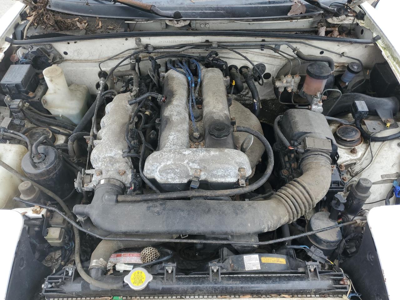 1996 Mazda MX-5 VIN JM1NA3536T0705073 Copart auction photo, mechanical damage thumbnail 11