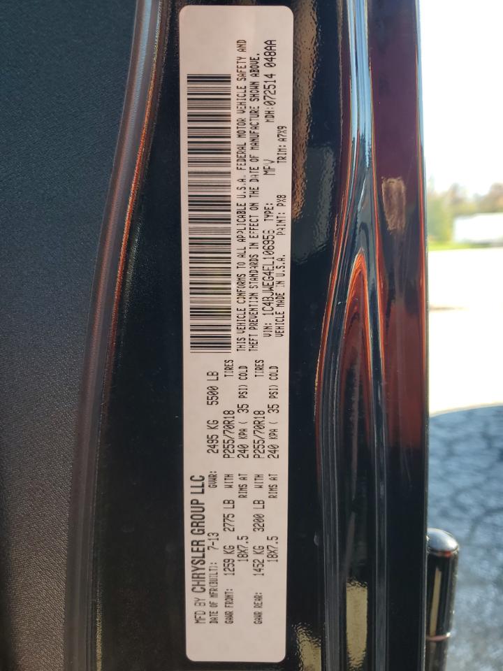 2014 Jeep Wrangler VIN 1C4BJWEG4EL106956 Copart auction photo, front end damage thumbnail 13