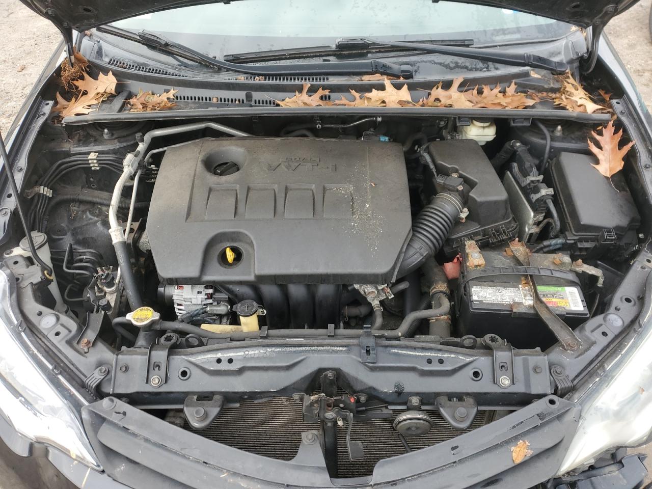 2015 Toyota Corolla VIN 2T1BURHE6FC309486 Copart auction photo, front end / side damage thumbnail 11