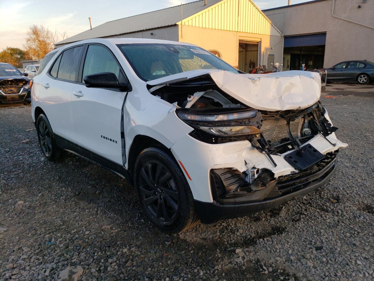 2023 Chevrolet Equinox VIN 3GNAXSEG6PL209765 Copart auction photo, front end damage thumbnail 4