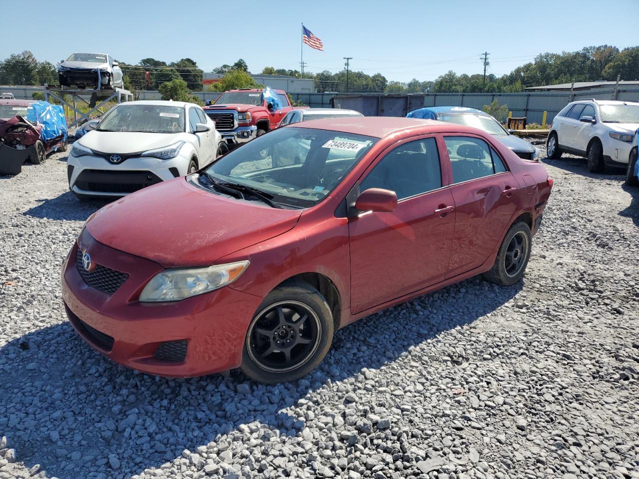 2009 Toyota Corolla VIN 1NXBU40E99Z070839