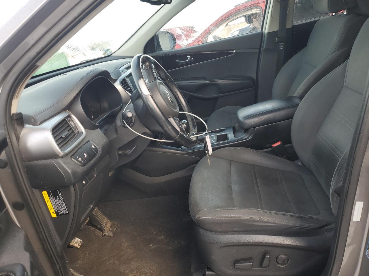 2018 KIA Sorento VIN 5XYPGDA54JG424546 Copart auction photo, side / front end damage thumbnail 7