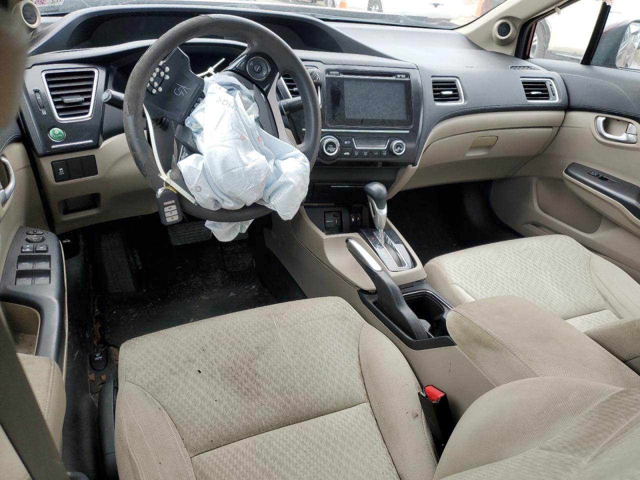 2015 Honda Civic VIN 19XFB2F89FE005002 Copart auction photo, front end damage thumbnail 8
