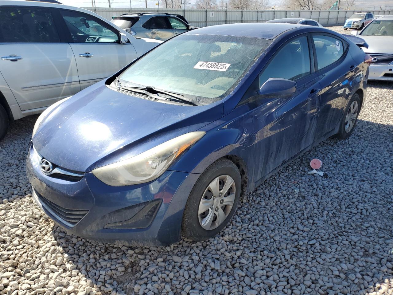 2016 Hyundai Elantra VIN 5NPDH4AE7GH701059