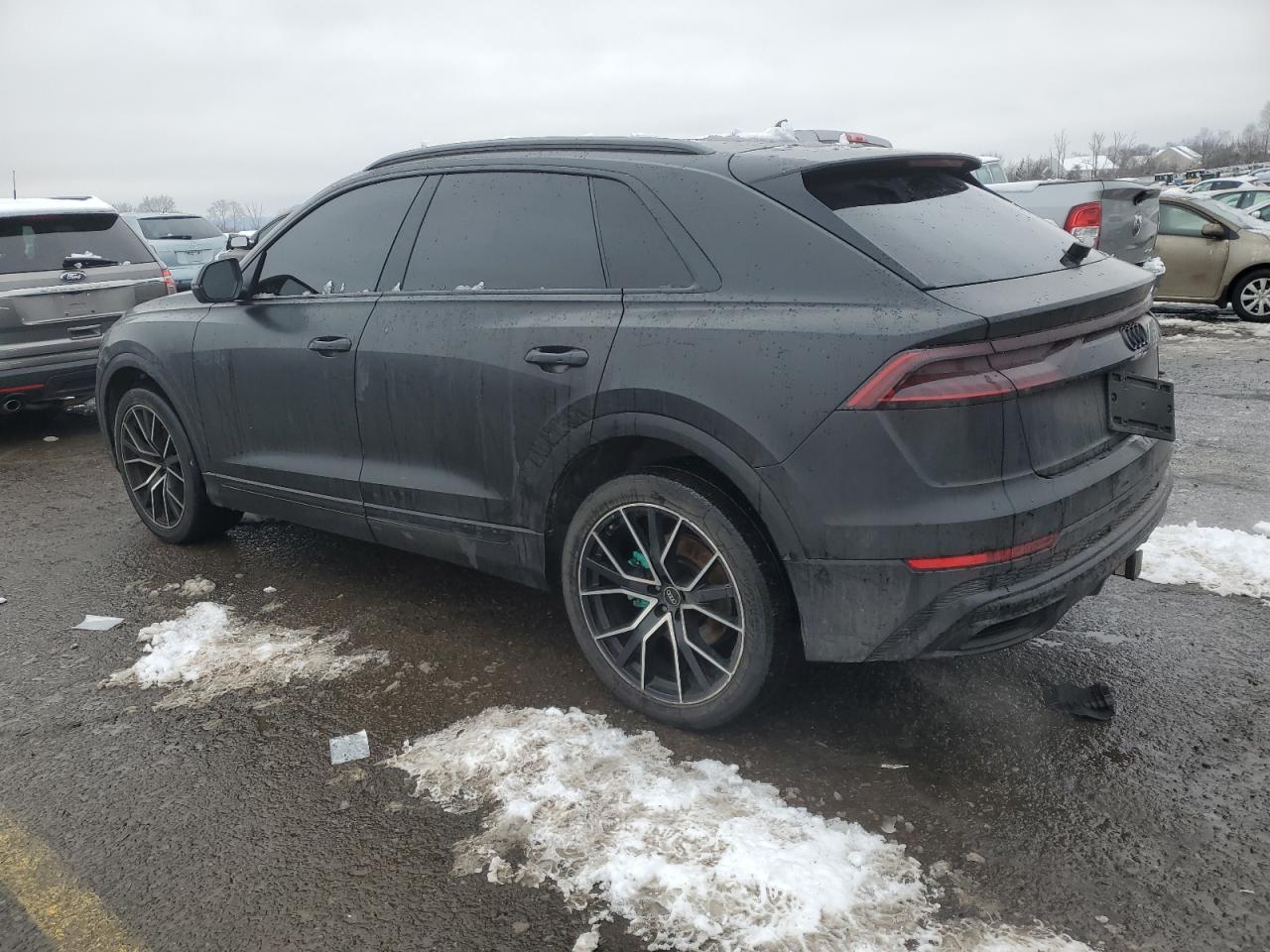 2021 Audi Q8 VIN WA1EVAF16MD006648 Copart auction photo, rear end / mechanical damage thumbnail 2