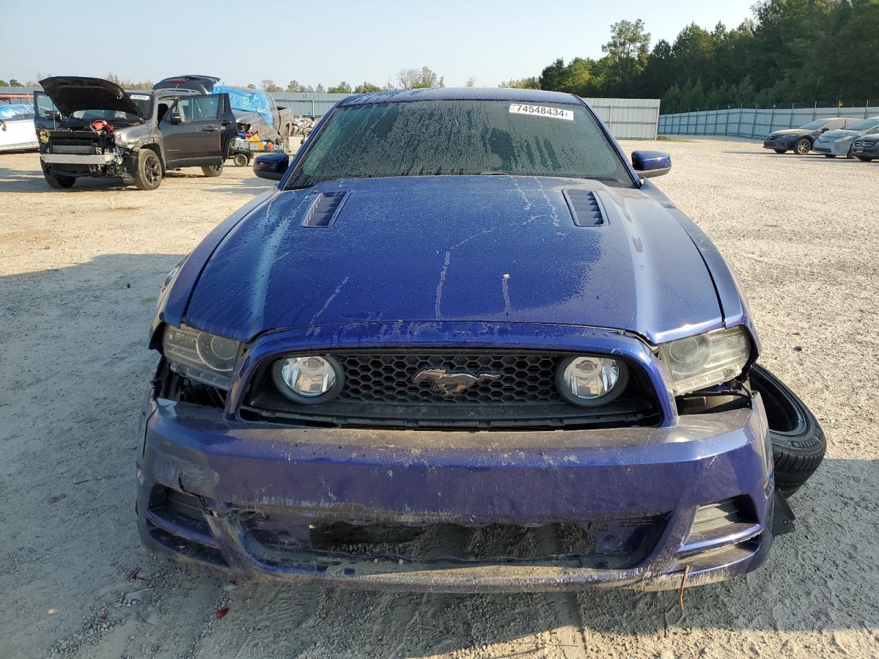 2014 Ford Mustang VIN 1ZVBP8CF7E5251124 Copart auction photo, frame damage damage thumbnail 5