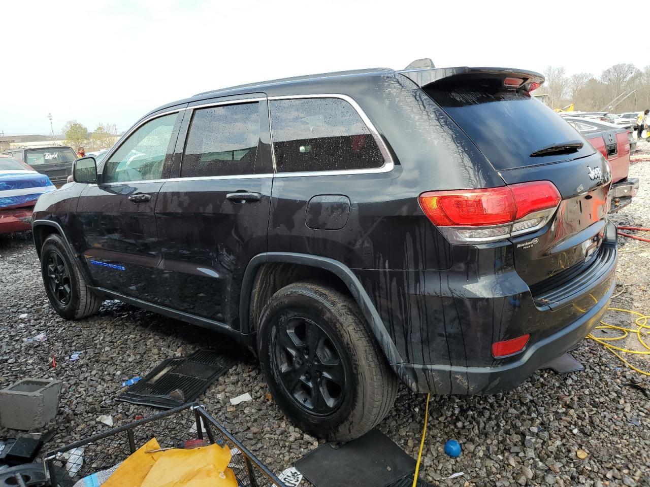 2016 Jeep Grand Cherokee VIN 1C4RJEAG6GC499957 Copart auction photo, vandalism damage thumbnail 2