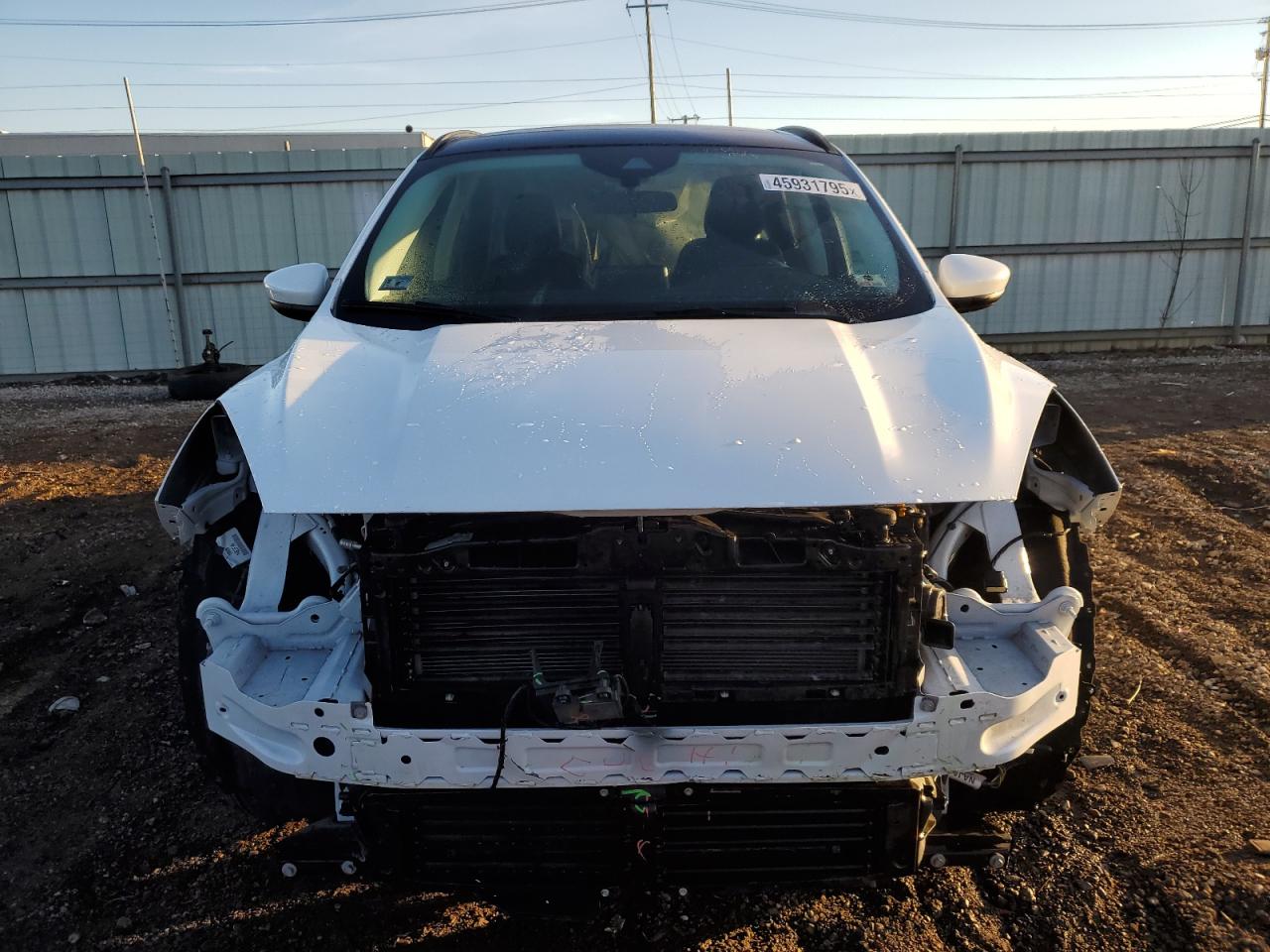 2022 Ford Escape VIN 1FMCU9H66NUB68378 Copart auction photo, front end / rear end damage thumbnail 5