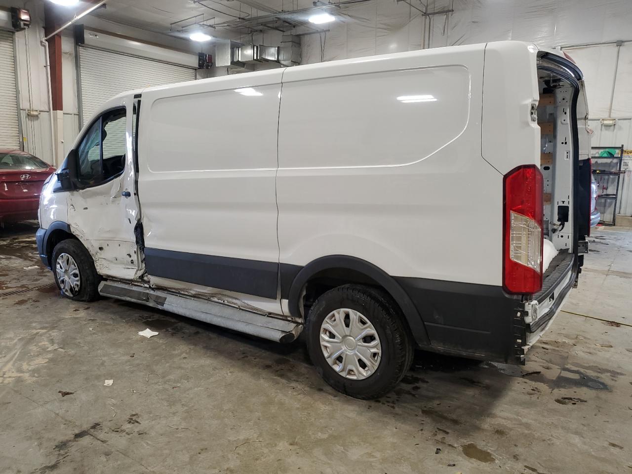 2023 Ford Transit VIN 1FTBR1Y88PKA51453 Copart auction photo, side / rear end damage thumbnail 2