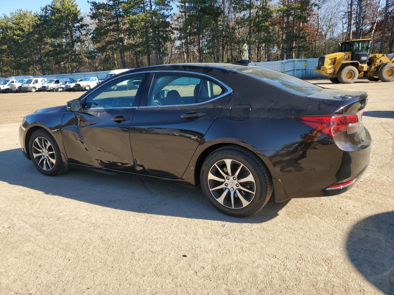 2015 Acura TLX VIN 19UUB1F52FA012191 Copart auction photo, side damage thumbnail 2