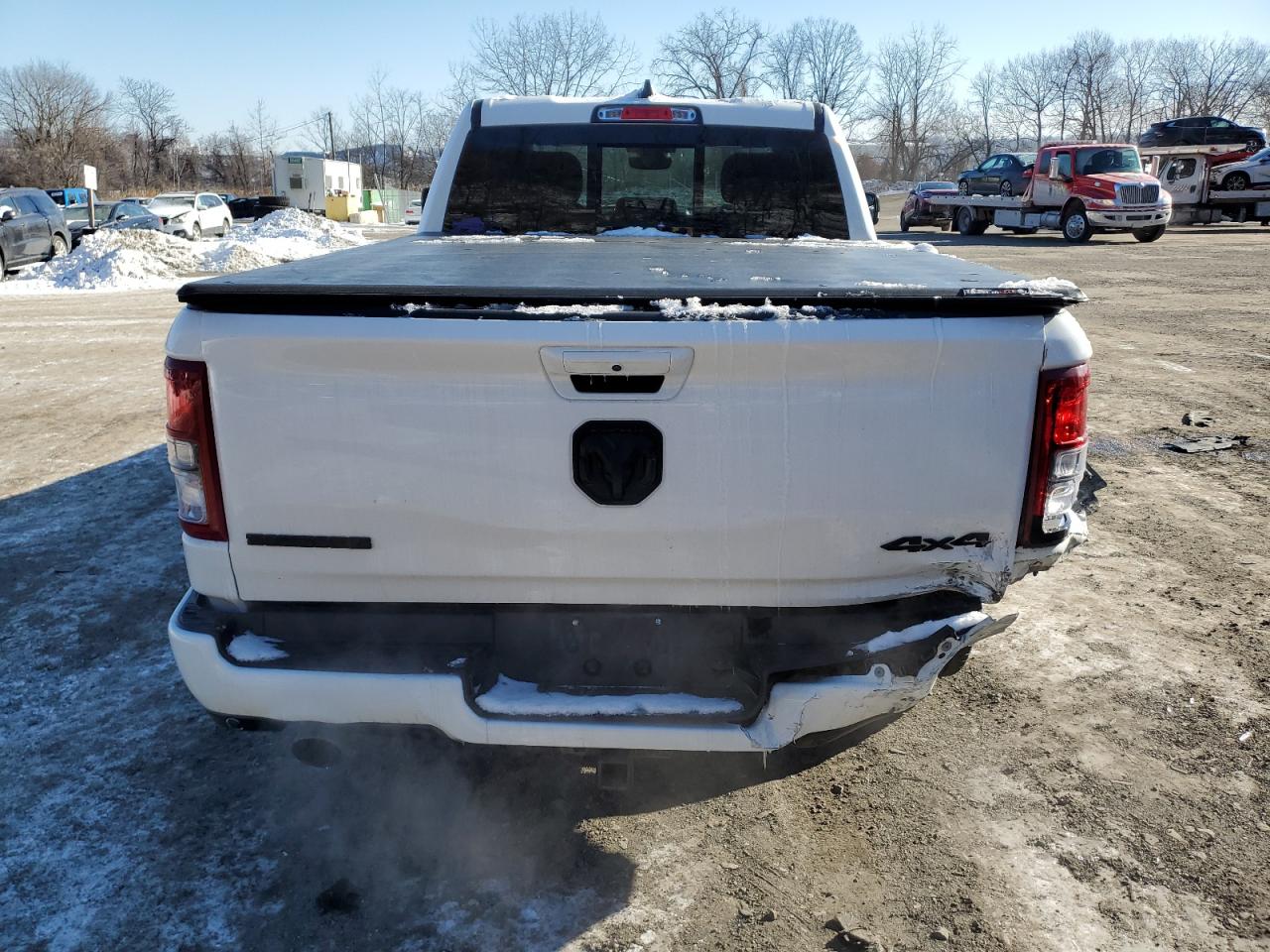 2022 RAM 1500 VIN 1C6SRFBT3NN124239 Copart auction photo, rear end / minor dent/scratches damage thumbnail 6