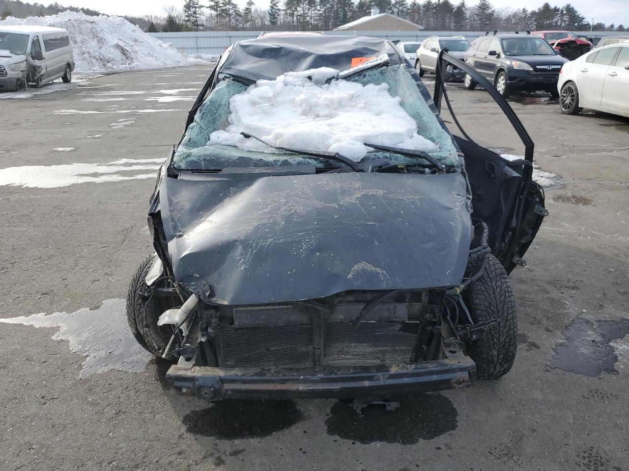2008 Honda Fit VIN JHMGD37638S028288 Copart auction photo, all over damage thumbnail 5