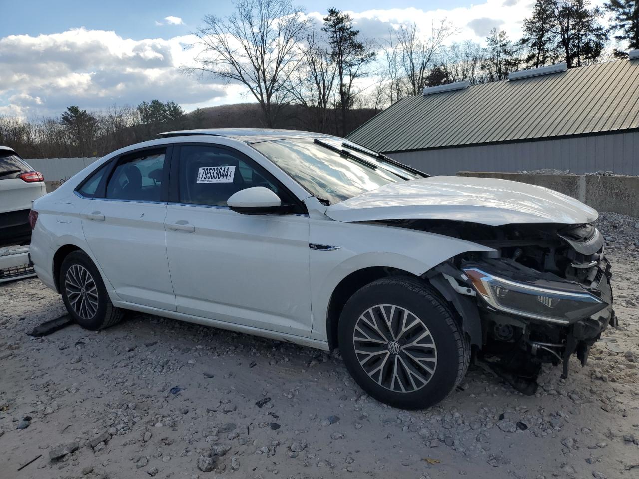 2019 Volkswagen Jetta VIN 3VWE57BUXKM086446 Copart auction photo, front end / undercarriage damage thumbnail 4