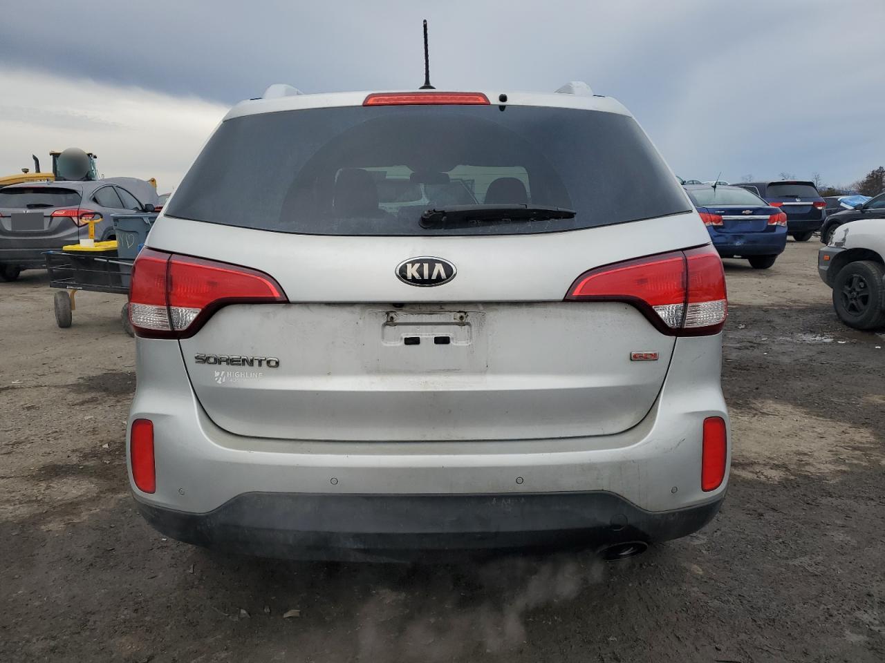 2014 KIA Sorento VIN 5XYKT3A67EG507662 Copart auction photo, front end damage thumbnail 6