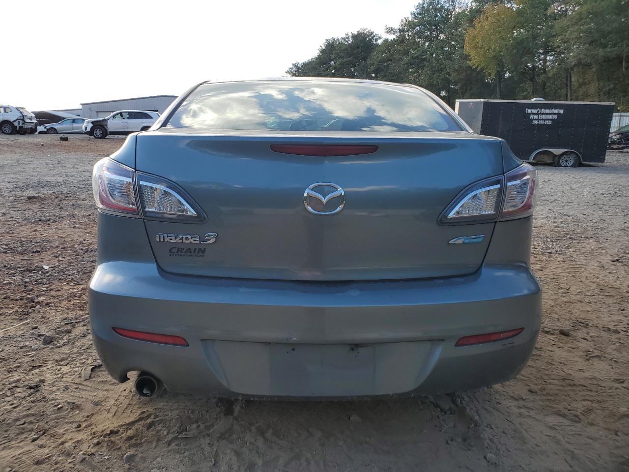 2012 Mazda 3 VIN JM1BL1V87C1567437 Copart auction photo, front end damage thumbnail 6