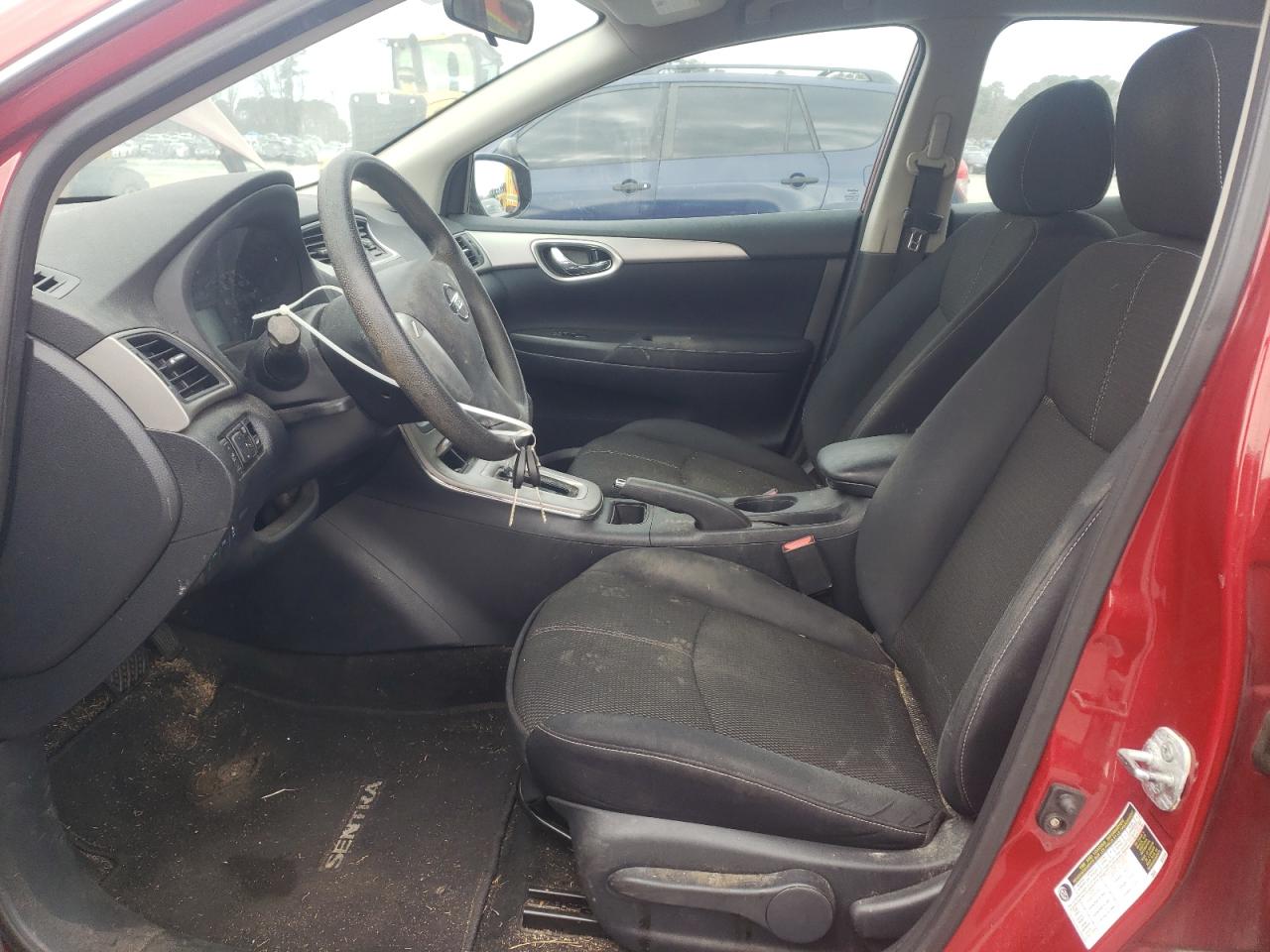 2014 Nissan Sentra VIN 3N1AB7AP4EY241594 Copart auction photo, mechanical / front end damage thumbnail 7