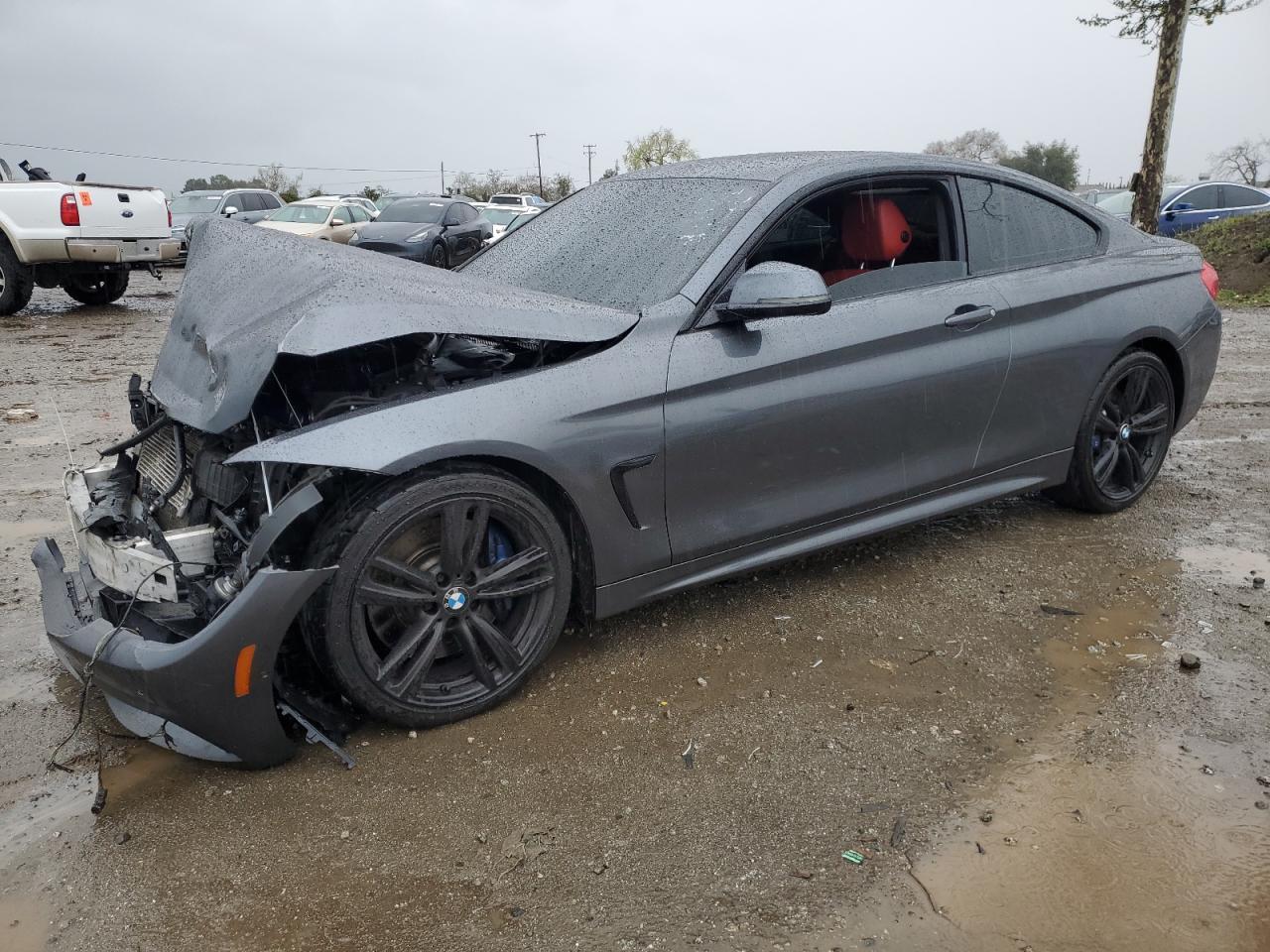2014 BMW 4er VIN WBA3R1C51EK190013 - Copart auction photo