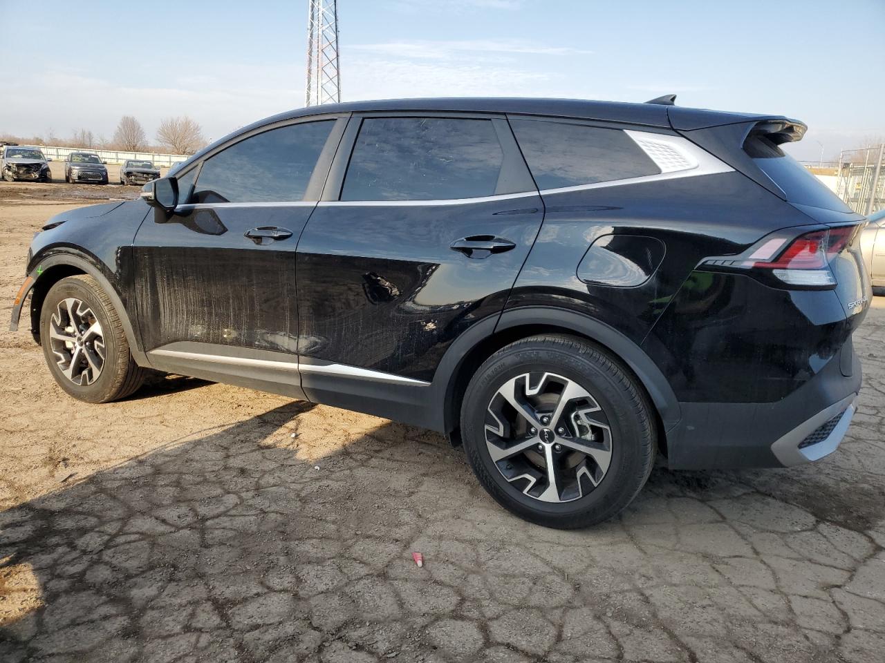 2023 KIA Sportage VIN 5XYK33AFXPG052891 Copart auction photo, front end damage thumbnail 2